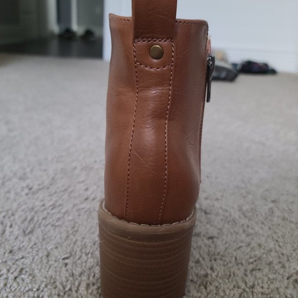 Brown Boots - Faux leather - Picture 3 of 16